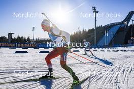 18.03.2022, Oslo, Norway (NOR): Felix Leitner (AUT) - IBU World Cup Biathlon, sprint men, Oslo (NOR). www.nordicfocus.com. © Manzoni/NordicFocus. Every downloaded picture is fee-liable.