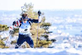 18.03.2022, Oslo, Norway (NOR): Paul Schommer (USA) - IBU World Cup Biathlon, sprint men, Oslo (NOR). www.nordicfocus.com. © Manzoni/NordicFocus. Every downloaded picture is fee-liable.