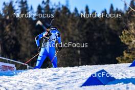 18.03.2022, Oslo, Norway (NOR): Dominik Windisch (ITA) - IBU World Cup Biathlon, sprint men, Oslo (NOR). www.nordicfocus.com. © Manzoni/NordicFocus. Every downloaded picture is fee-liable.