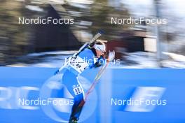 18.03.2022, Oslo, Norway (NOR): Emilien Claude (FRA) - IBU World Cup Biathlon, sprint men, Oslo (NOR). www.nordicfocus.com. © Manzoni/NordicFocus. Every downloaded picture is fee-liable.