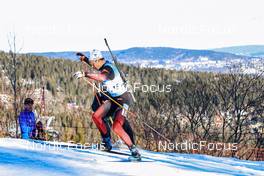 18.03.2022, Oslo, Norway (NOR): Vetle Sjaastad Christiansen (NOR) - IBU World Cup Biathlon, sprint men, Oslo (NOR). www.nordicfocus.com. © Manzoni/NordicFocus. Every downloaded picture is fee-liable.