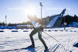 18.03.2022, Oslo, Norway (NOR): Tomas Kaukenas (LTU) - IBU World Cup Biathlon, sprint men, Oslo (NOR). www.nordicfocus.com. © Manzoni/NordicFocus. Every downloaded picture is fee-liable.