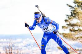 18.03.2022, Oslo, Norway (NOR): Lukas Hofer (ITA) - IBU World Cup Biathlon, sprint men, Oslo (NOR). www.nordicfocus.com. © Manzoni/NordicFocus. Every downloaded picture is fee-liable.