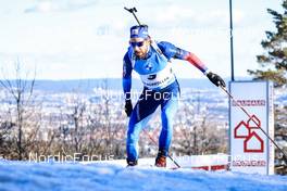 18.03.2022, Oslo, Norway (NOR): Benjamin Weger (SUI) - IBU World Cup Biathlon, sprint men, Oslo (NOR). www.nordicfocus.com. © Manzoni/NordicFocus. Every downloaded picture is fee-liable.