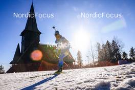 18.03.2022, Oslo, Norway (NOR): Thomas Bormolini (ITA) - IBU World Cup Biathlon, sprint men, Oslo (NOR). www.nordicfocus.com. © Manzoni/NordicFocus. Every downloaded picture is fee-liable.