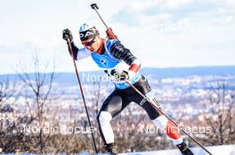 18.03.2022, Oslo, Norway (NOR): Tsukasa Kobonoki (JPN) - IBU World Cup Biathlon, sprint men, Oslo (NOR). www.nordicfocus.com. © Manzoni/NordicFocus. Every downloaded picture is fee-liable.