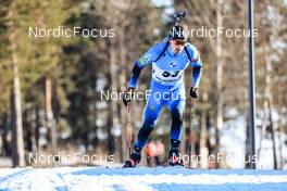 18.03.2022, Oslo, Norway (NOR): Fabien Claude (FRA) - IBU World Cup Biathlon, sprint men, Oslo (NOR). www.nordicfocus.com. © Manzoni/NordicFocus. Every downloaded picture is fee-liable.
