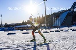 18.03.2022, Oslo, Norway (NOR): Martin Uldal (NOR) - IBU World Cup Biathlon, sprint men, Oslo (NOR). www.nordicfocus.com. © Manzoni/NordicFocus. Every downloaded picture is fee-liable.