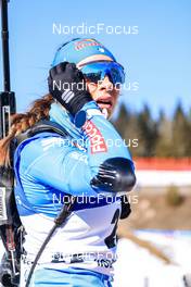 18.03.2022, Oslo, Norway (NOR): Dorothea Wierer (ITA) - IBU World Cup Biathlon, sprint women, Oslo (NOR). www.nordicfocus.com. © Manzoni/NordicFocus. Every downloaded picture is fee-liable.