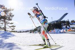 18.03.2022, Oslo, Norway (NOR): Milena Todorova (BUL) - IBU World Cup Biathlon, sprint women, Oslo (NOR). www.nordicfocus.com. © Manzoni/NordicFocus. Every downloaded picture is fee-liable.