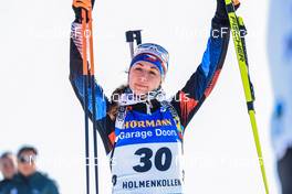 18.03.2022, Oslo, Norway (NOR): Jessica Jislova (CZE) - IBU World Cup Biathlon, sprint women, Oslo (NOR). www.nordicfocus.com. © Manzoni/NordicFocus. Every downloaded picture is fee-liable.