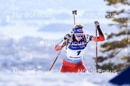 18.03.2022, Oslo, Norway (NOR): Lisa Theresa Hauser (AUT) - IBU World Cup Biathlon, sprint women, Oslo (NOR). www.nordicfocus.com. © Manzoni/NordicFocus. Every downloaded picture is fee-liable.
