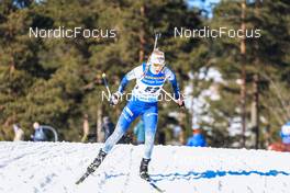 18.03.2022, Oslo, Norway (NOR): Erika Janka (FIN) - IBU World Cup Biathlon, sprint women, Oslo (NOR). www.nordicfocus.com. © Manzoni/NordicFocus. Every downloaded picture is fee-liable.