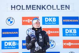 18.03.2022, Oslo, Norway (NOR): Marte Olsbu Roeiseland (NOR) - IBU World Cup Biathlon, sprint women, Oslo (NOR). www.nordicfocus.com. © Manzoni/NordicFocus. Every downloaded picture is fee-liable.