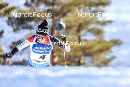 18.03.2022, Oslo, Norway (NOR): Fuyuko Tachizaki (JPN) - IBU World Cup Biathlon, sprint women, Oslo (NOR). www.nordicfocus.com. © Manzoni/NordicFocus. Every downloaded picture is fee-liable.