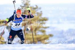 18.03.2022, Oslo, Norway (NOR): Denise Herrmann (GER) - IBU World Cup Biathlon, sprint women, Oslo (NOR). www.nordicfocus.com. © Manzoni/NordicFocus. Every downloaded picture is fee-liable.