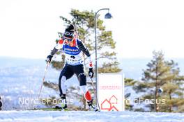18.03.2022, Oslo, Norway (NOR): Fuyuko Tachizaki (JPN) - IBU World Cup Biathlon, sprint women, Oslo (NOR). www.nordicfocus.com. © Manzoni/NordicFocus. Every downloaded picture is fee-liable.