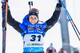 18.03.2022, Oslo, Norway (NOR): Anais Chevalier-Bouchet (FRA) - IBU World Cup Biathlon, sprint women, Oslo (NOR). www.nordicfocus.com. © Manzoni/NordicFocus. Every downloaded picture is fee-liable.
