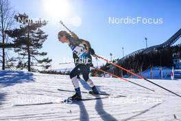 18.03.2022, Oslo, Norway (NOR): Deedra Irwin (USA) - IBU World Cup Biathlon, sprint women, Oslo (NOR). www.nordicfocus.com. © Manzoni/NordicFocus. Every downloaded picture is fee-liable.