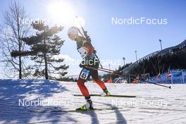 18.03.2022, Oslo, Norway (NOR): Ida Lien (NOR) - IBU World Cup Biathlon, sprint women, Oslo (NOR). www.nordicfocus.com. © Manzoni/NordicFocus. Every downloaded picture is fee-liable.