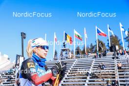 18.03.2022, Oslo, Norway (NOR): Tiril Eckhoff (NOR) - IBU World Cup Biathlon, sprint women, Oslo (NOR). www.nordicfocus.com. © Manzoni/NordicFocus. Every downloaded picture is fee-liable.