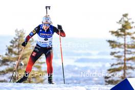 18.03.2022, Oslo, Norway (NOR): Tiril Eckhoff (NOR) - IBU World Cup Biathlon, sprint women, Oslo (NOR). www.nordicfocus.com. © Manzoni/NordicFocus. Every downloaded picture is fee-liable.