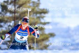 18.03.2022, Oslo, Norway (NOR): Amanda Lightfoot (GBR) - IBU World Cup Biathlon, sprint women, Oslo (NOR). www.nordicfocus.com. © Manzoni/NordicFocus. Every downloaded picture is fee-liable.