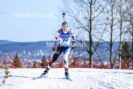 18.03.2022, Oslo, Norway (NOR): Eva Puskarcikova (CZE) - IBU World Cup Biathlon, sprint women, Oslo (NOR). www.nordicfocus.com. © Manzoni/NordicFocus. Every downloaded picture is fee-liable.