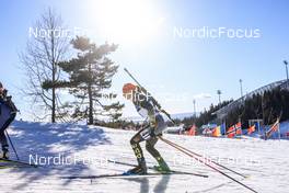 18.03.2022, Oslo, Norway (NOR): Franziska Hildebrand (GER) - IBU World Cup Biathlon, sprint women, Oslo (NOR). www.nordicfocus.com. © Manzoni/NordicFocus. Every downloaded picture is fee-liable.