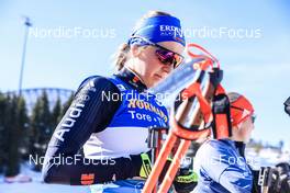 18.03.2022, Oslo, Norway (NOR): Amanda Lightfoot (GBR) - IBU World Cup Biathlon, sprint women, Oslo (NOR). www.nordicfocus.com. © Manzoni/NordicFocus. Every downloaded picture is fee-liable.