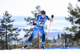 18.03.2022, Oslo, Norway (NOR): Julia Simon (FRA) - IBU World Cup Biathlon, sprint women, Oslo (NOR). www.nordicfocus.com. © Manzoni/NordicFocus. Every downloaded picture is fee-liable.