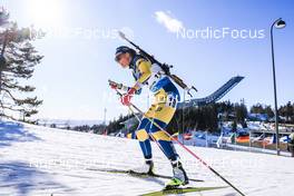 18.03.2022, Oslo, Norway (NOR): Hanna Oeberg (SWE) - IBU World Cup Biathlon, sprint women, Oslo (NOR). www.nordicfocus.com. © Manzoni/NordicFocus. Every downloaded picture is fee-liable.