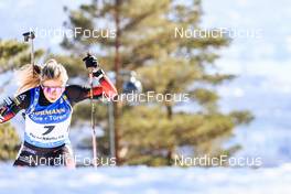 18.03.2022, Oslo, Norway (NOR): Ingrid Landmark Tandrevold (NOR) - IBU World Cup Biathlon, sprint women, Oslo (NOR). www.nordicfocus.com. © Manzoni/NordicFocus. Every downloaded picture is fee-liable.