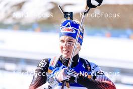 18.03.2022, Oslo, Norway (NOR): Lisa Theresa Hauser (AUT) - IBU World Cup Biathlon, sprint women, Oslo (NOR). www.nordicfocus.com. © Manzoni/NordicFocus. Every downloaded picture is fee-liable.