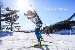18.03.2022, Oslo, Norway (NOR): Lena Haecki (SUI) - IBU World Cup Biathlon, sprint women, Oslo (NOR). www.nordicfocus.com. © Manzoni/NordicFocus. Every downloaded picture is fee-liable.