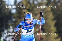 18.03.2022, Oslo, Norway (NOR): Federica Sanfilippo (ITA) - IBU World Cup Biathlon, sprint women, Oslo (NOR). www.nordicfocus.com. © Manzoni/NordicFocus. Every downloaded picture is fee-liable.