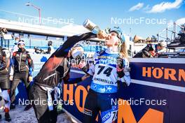 18.03.2022, Oslo, Norway (NOR): Eva Puskarcikova (CZE) - IBU World Cup Biathlon, sprint women, Oslo (NOR). www.nordicfocus.com. © Manzoni/NordicFocus. Every downloaded picture is fee-liable.