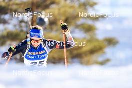 18.03.2022, Oslo, Norway (NOR): Franziska Preuss (GER) - IBU World Cup Biathlon, sprint women, Oslo (NOR). www.nordicfocus.com. © Manzoni/NordicFocus. Every downloaded picture is fee-liable.