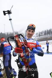 16.03.2022, Oslo, Norway (NOR): Fabien Claude (FRA) - IBU World Cup Biathlon, training, Oslo (NOR). www.nordicfocus.com. © Manzoni/NordicFocus. Every downloaded picture is fee-liable.