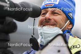 16.03.2022, Oslo, Norway (NOR): Mark Kirchner (GER) coach Team Germany - IBU World Cup Biathlon, training, Oslo (NOR). www.nordicfocus.com. © Manzoni/NordicFocus. Every downloaded picture is fee-liable.