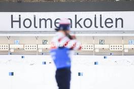 16.03.2022, Oslo, Norway (NOR): Paul Schommer (USA) - IBU World Cup Biathlon, training, Oslo (NOR). www.nordicfocus.com. © Manzoni/NordicFocus. Every downloaded picture is fee-liable.