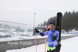 16.03.2022, Oslo, Norway (NOR): Quentin Fillon Maillet (FRA) - IBU World Cup Biathlon, training, Oslo (NOR). www.nordicfocus.com. © Manzoni/NordicFocus. Every downloaded picture is fee-liable.