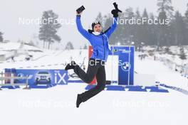 16.03.2022, Oslo, Norway (NOR): Jenni Ahonen (FIN), IBU Junior Digital Manager - IBU World Cup Biathlon, training, Oslo (NOR). www.nordicfocus.com. © Manzoni/NordicFocus. Every downloaded picture is fee-liable.