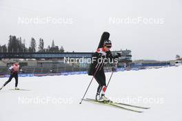 17.03.2022, Oslo, Norway (NOR): Fuyuko Tachizaki (JPN) - IBU World Cup Biathlon, training, Oslo (NOR). www.nordicfocus.com. © Manzoni/NordicFocus. Every downloaded picture is fee-liable.