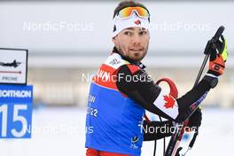 16.03.2022, Oslo, Norway (NOR): Christian Gow (CAN) - IBU World Cup Biathlon, training, Oslo (NOR). www.nordicfocus.com. © Manzoni/NordicFocus. Every downloaded picture is fee-liable.