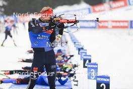 16.03.2022, Oslo, Norway (NOR): Roman Rees (GER) - IBU World Cup Biathlon, training, Oslo (NOR). www.nordicfocus.com. © Manzoni/NordicFocus. Every downloaded picture is fee-liable.