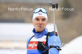 16.03.2022, Oslo, Norway (NOR): Emilien Jacquelin (FRA) - IBU World Cup Biathlon, training, Oslo (NOR). www.nordicfocus.com. © Manzoni/NordicFocus. Every downloaded picture is fee-liable.