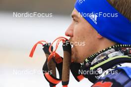 16.03.2022, Oslo, Norway (NOR): David Zobel (GER) - IBU World Cup Biathlon, training, Oslo (NOR). www.nordicfocus.com. © Manzoni/NordicFocus. Every downloaded picture is fee-liable.