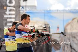 05.08.2022, Sandnes, Norway (NOR): Christian Gow (CAN) - BLINK22 Festival Biathlon - Sandnes (NOR). www.nordicfocus.com. © Manzoni/NordicFocus. Every downloaded picture is fee-liable.