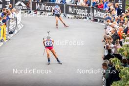 06.08.2022, Sandnes, Norway (NOR): Ingrid Landmark Tandrevold (NOR) - BLINK22 Festival Biathlon - Sandnes (NOR). www.nordicfocus.com. © Manzoni/NordicFocus. Every downloaded picture is fee-liable.